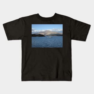 Ben Lomond on Loch Lomond (from Luss) Kids T-Shirt